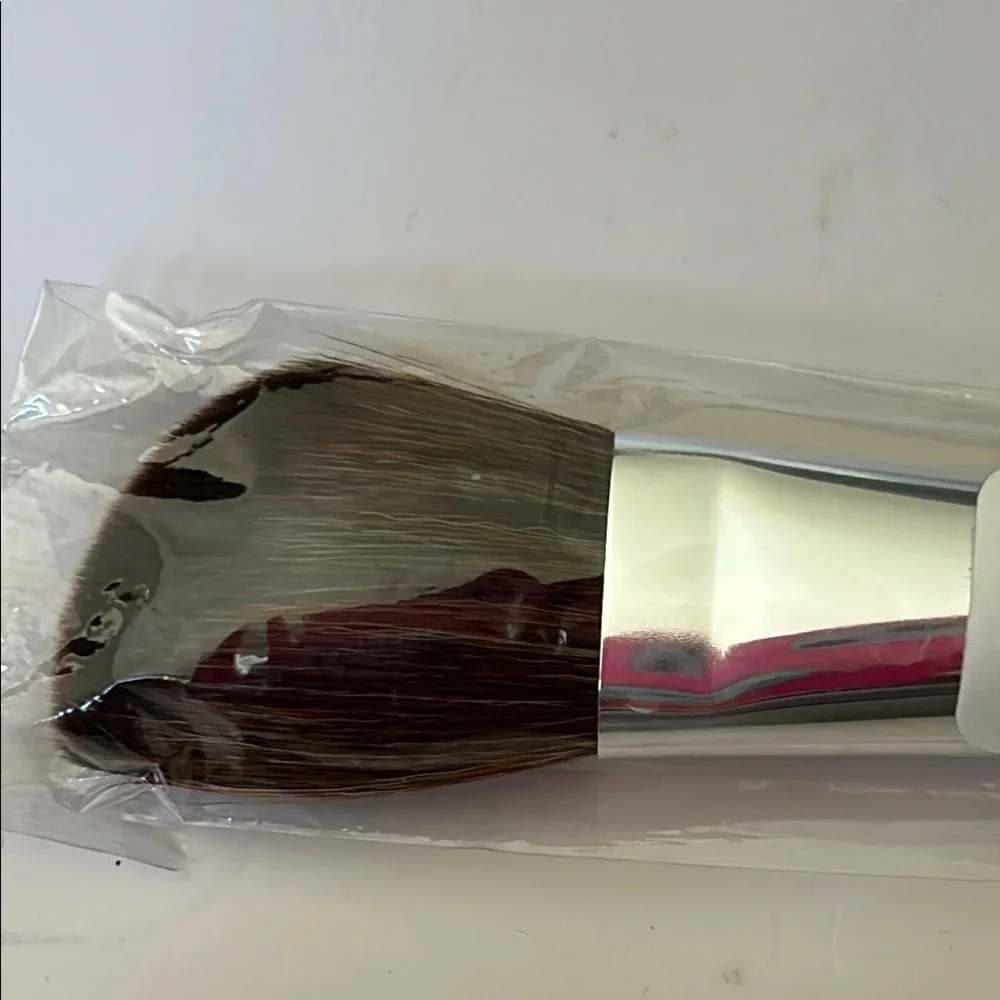BareMinerals Angled Face Makeup Brush - Pink Handle - SEALED
